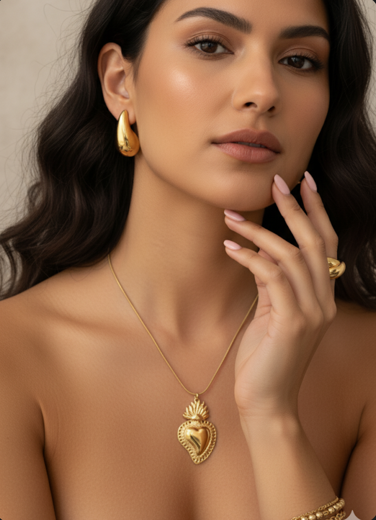 Collana sacro cuore